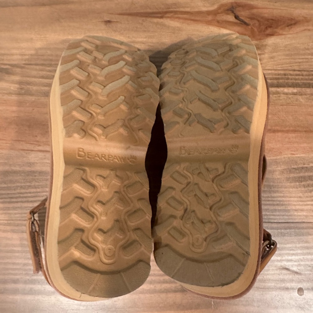 BearPaw Women's Prominence Brown Strappy Sandals Comfort Shoe Neutral Sz 7 - Picture 7 of 12